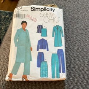 Simplicity easy chic pattern